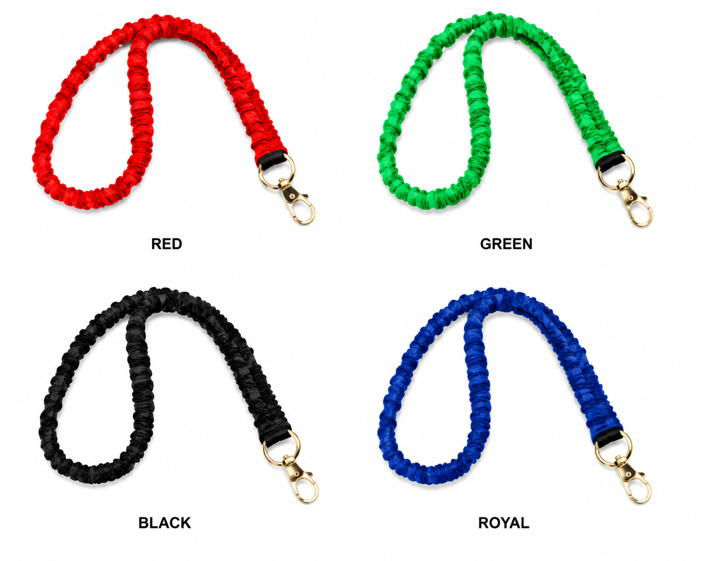 Trendy Scrunchie Lanyard