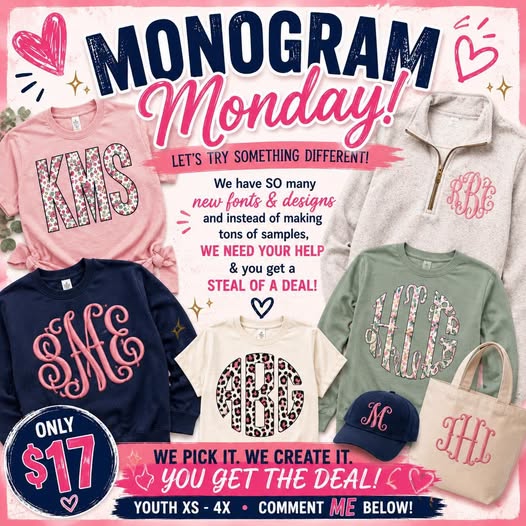 Mystery Monogram Monday