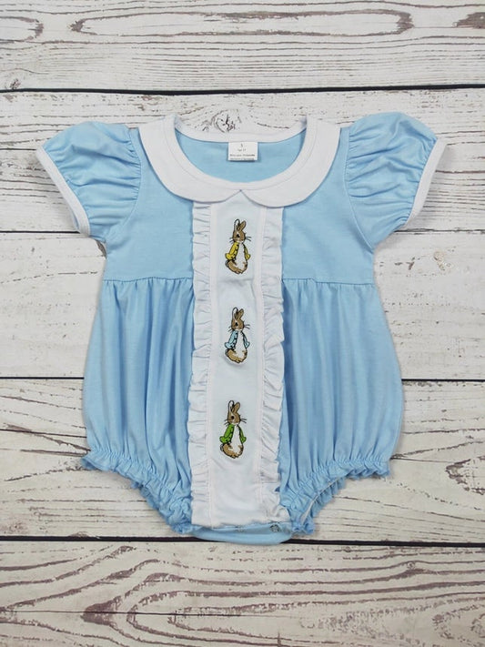 Rabbit Appliqué Easter Bubble