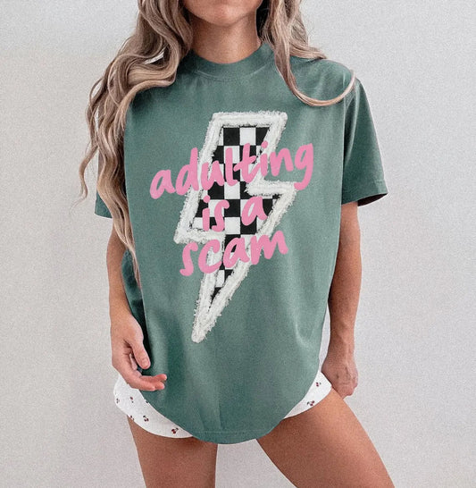 Adulting Is A Scam - CC