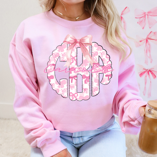 Preppy Coquette Personlized Top