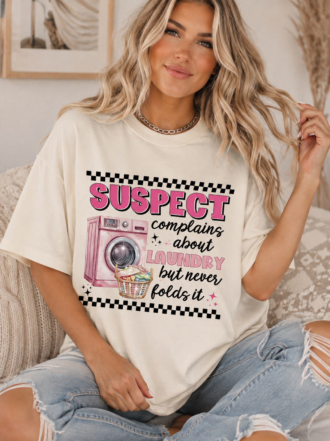 Suspect Complains About Laundry