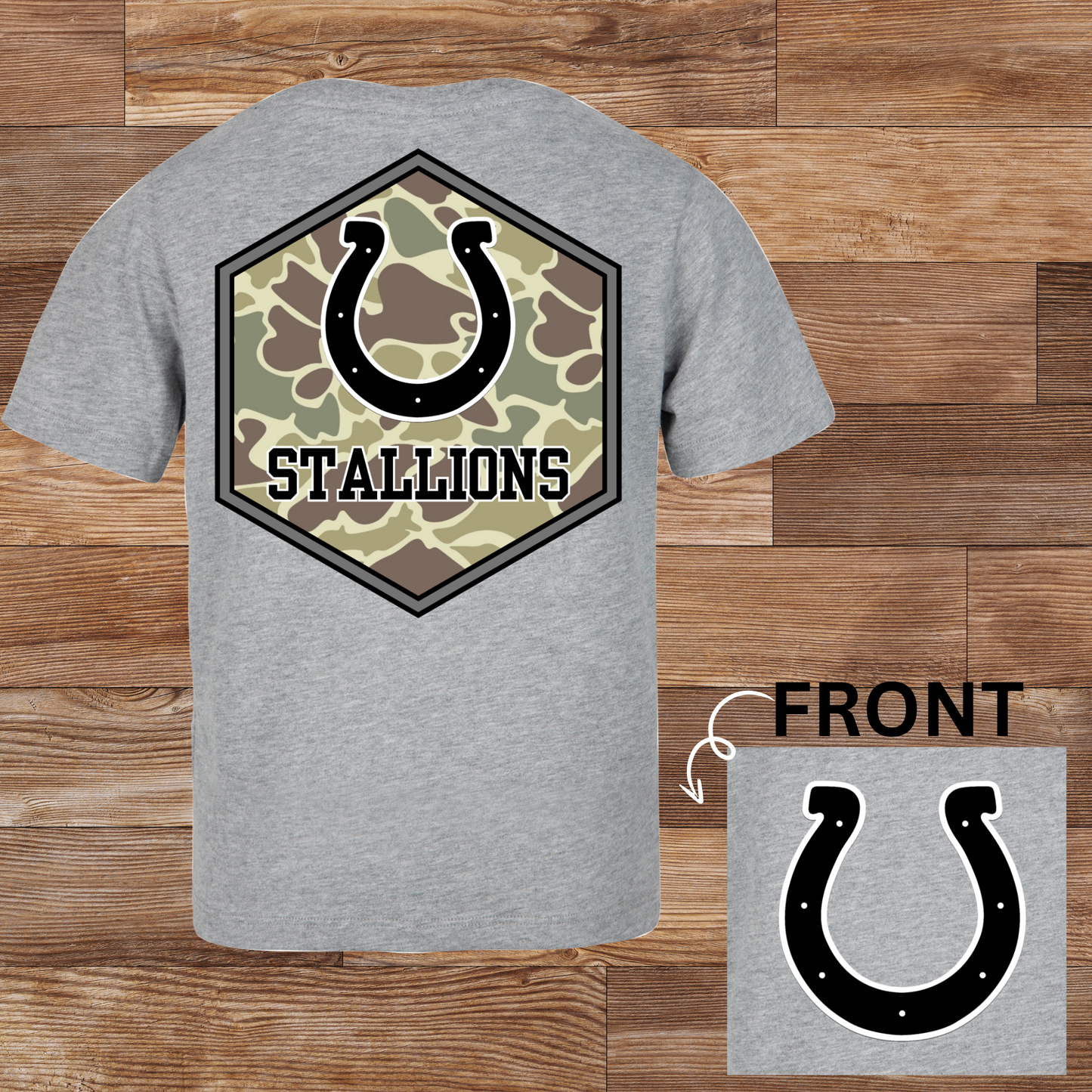 Stallions Horseshoe Camo