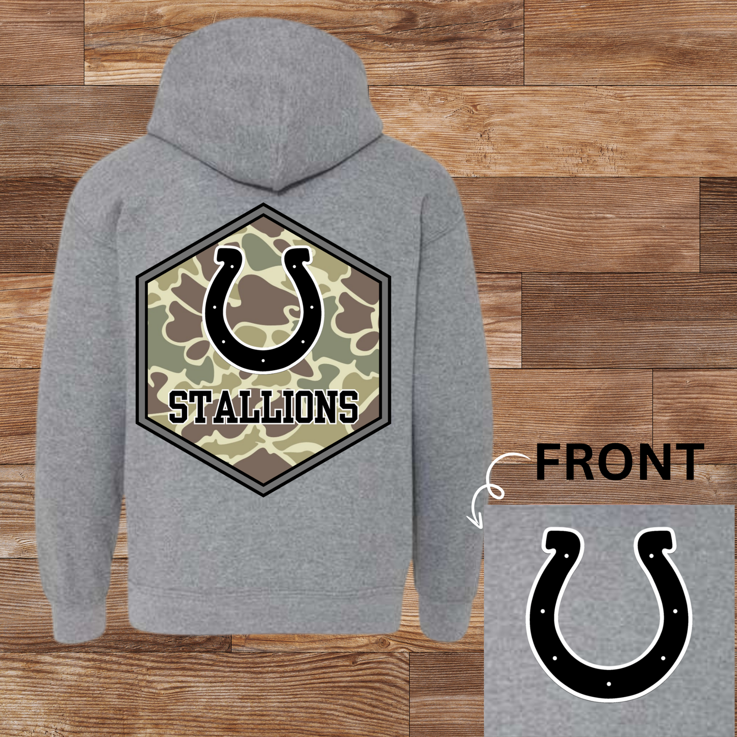 Stallions Horseshoe Camo