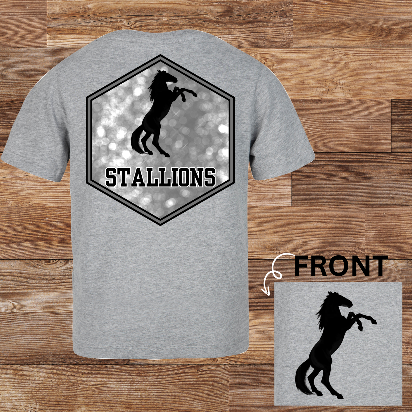 Stallions Horse Glitter