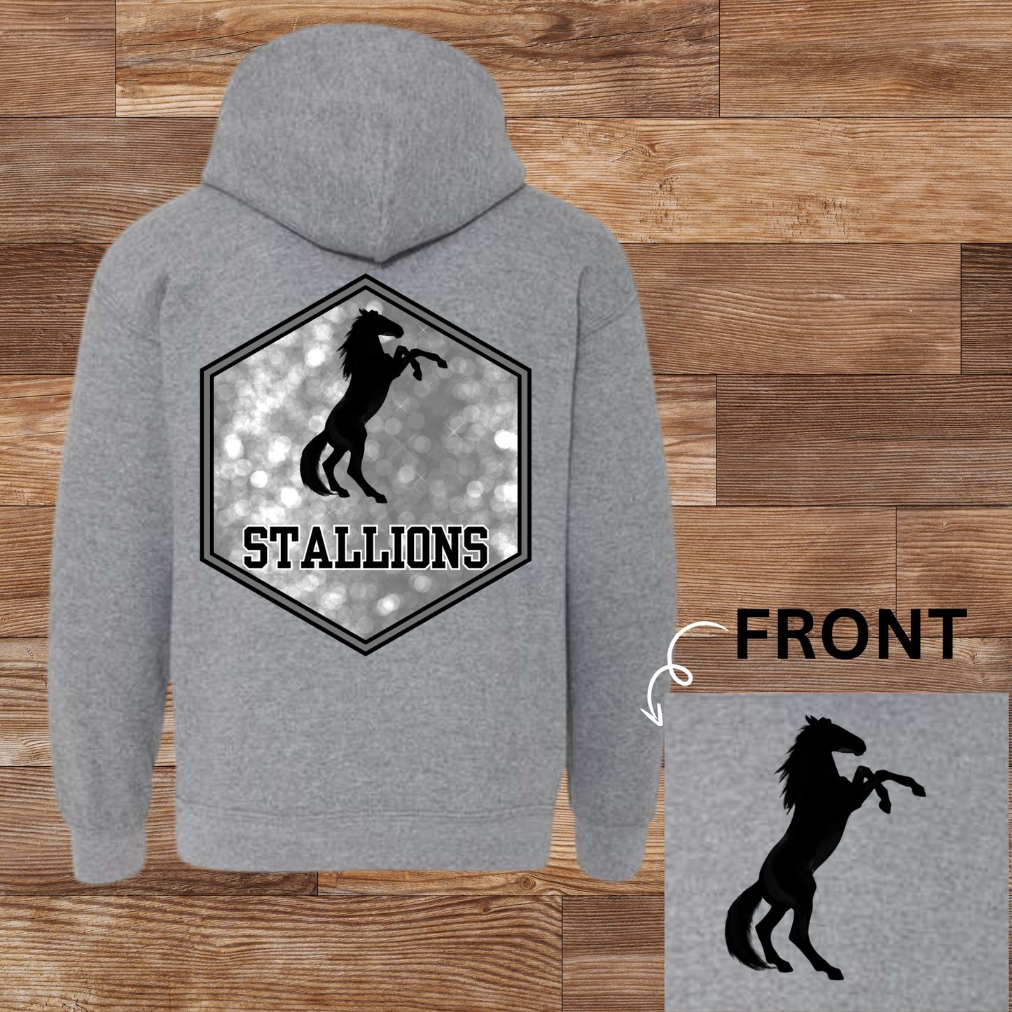 Stallions Horse Glitter