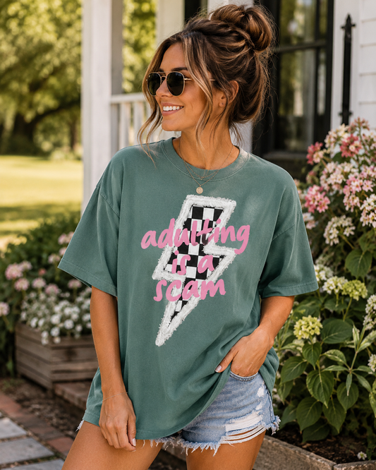 Adulting Is A Scam - CC