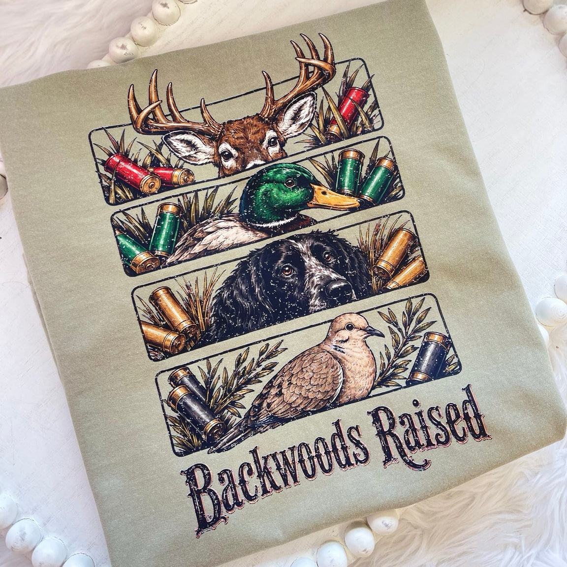 Backwoods Raised Hunting Comfort Colors Tee | Southern Outfitters