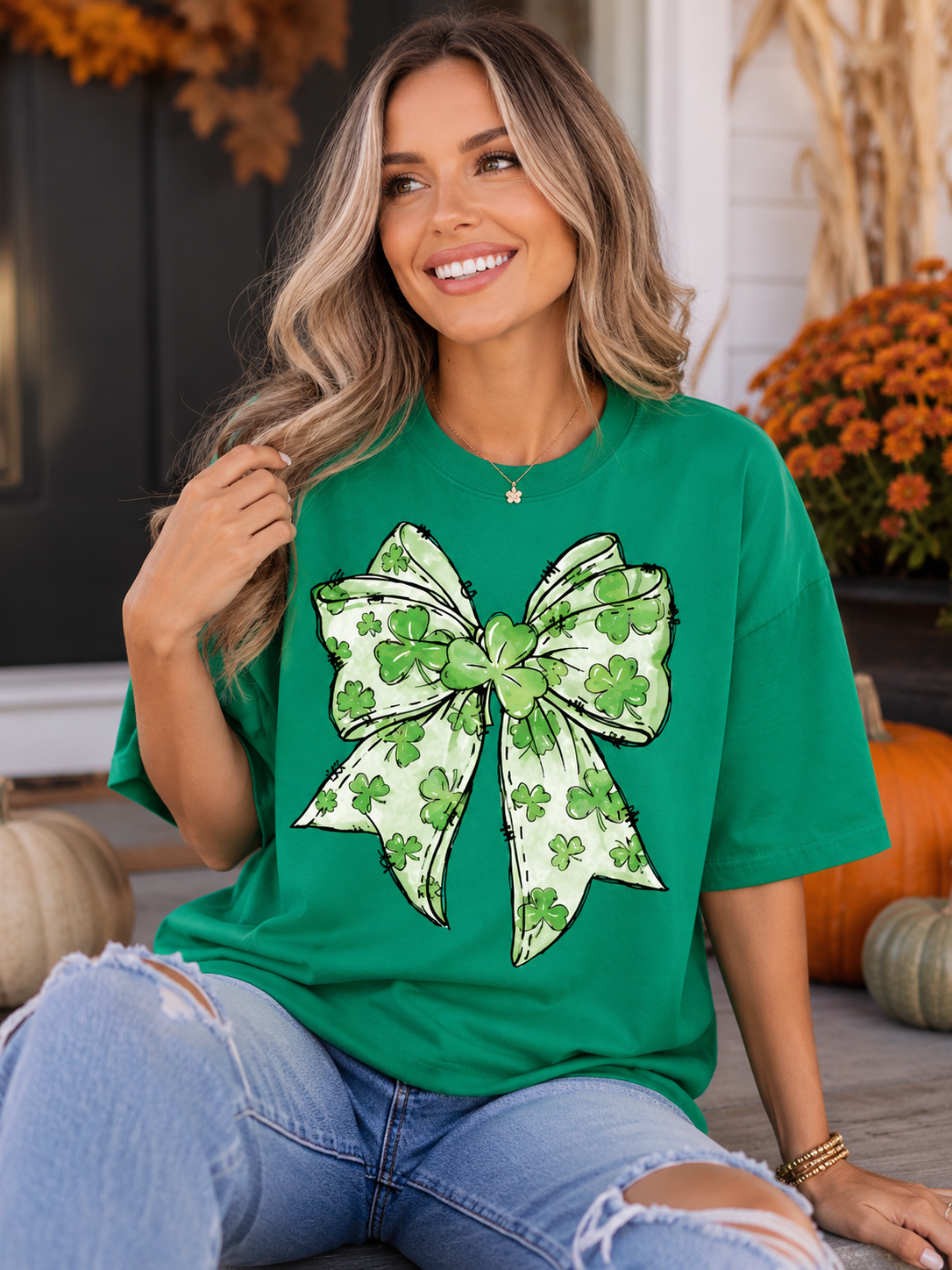 Coquette St.Patricks Bow