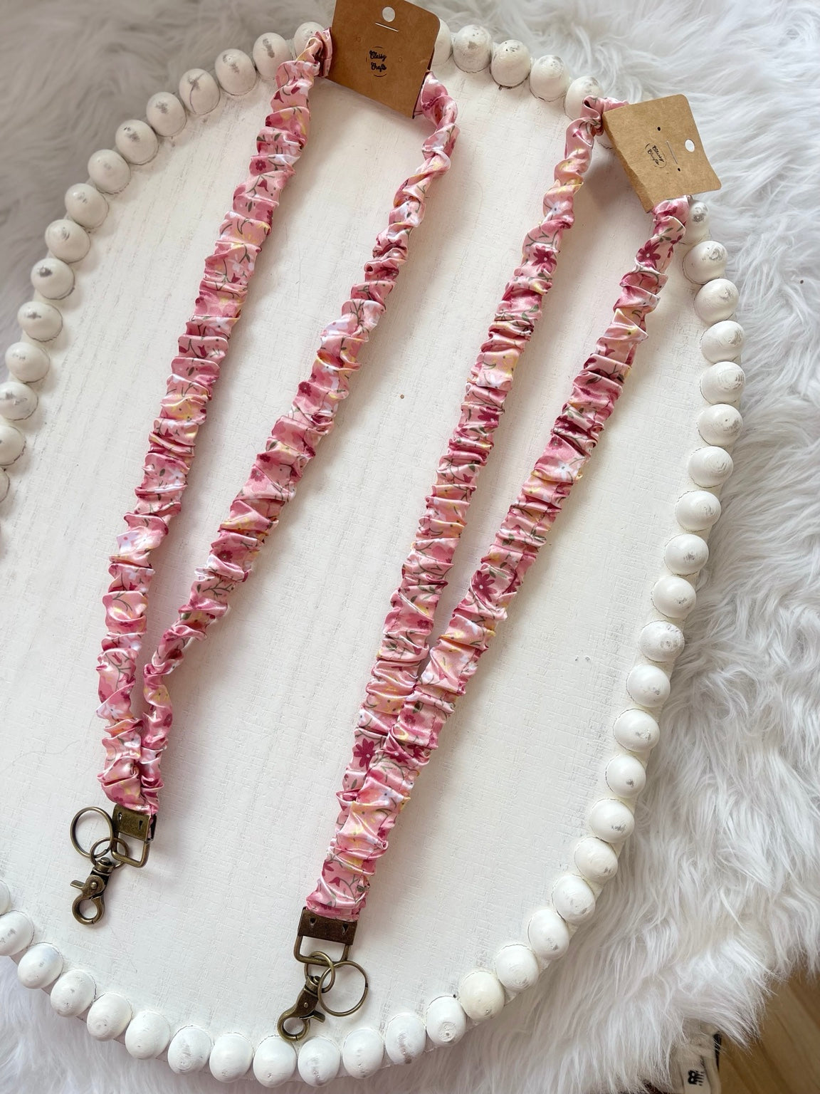 Trendy Scrunchie Lanyard