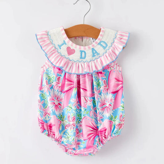 Daddy’s Girl Smocked Romper