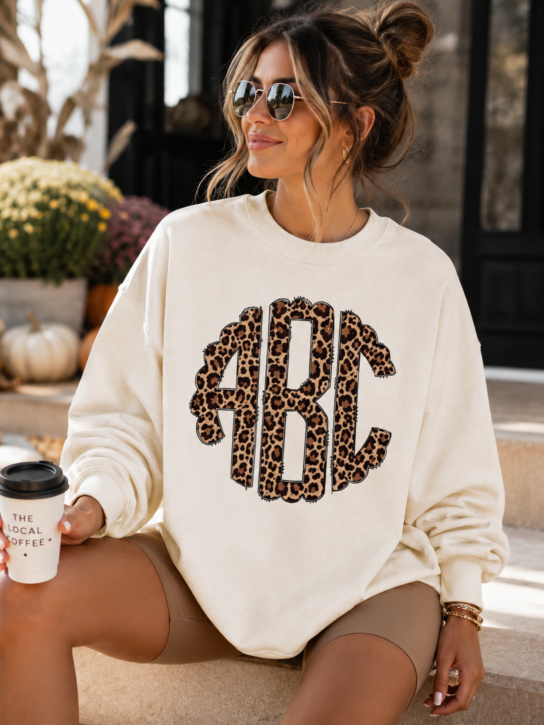 Cheetah Monogram