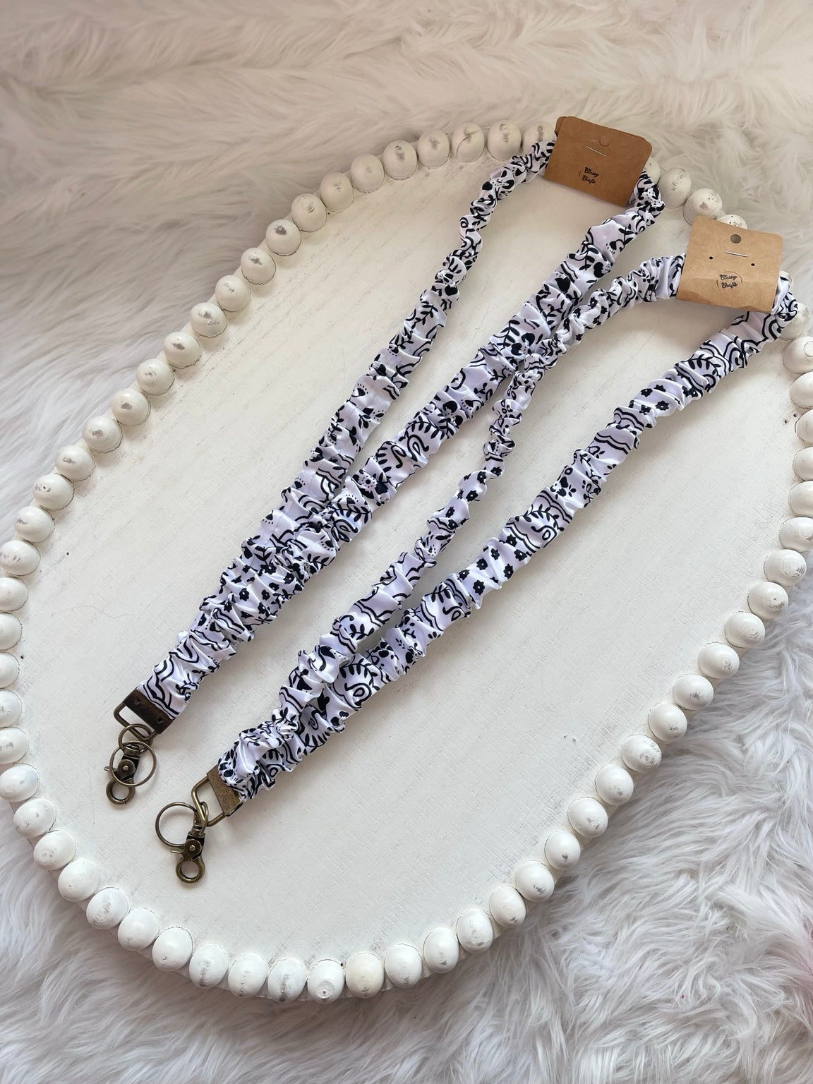 Trendy Scrunchie Lanyard