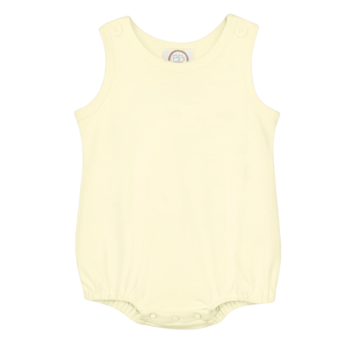 Sweet & Simple Solid Bubble Romper