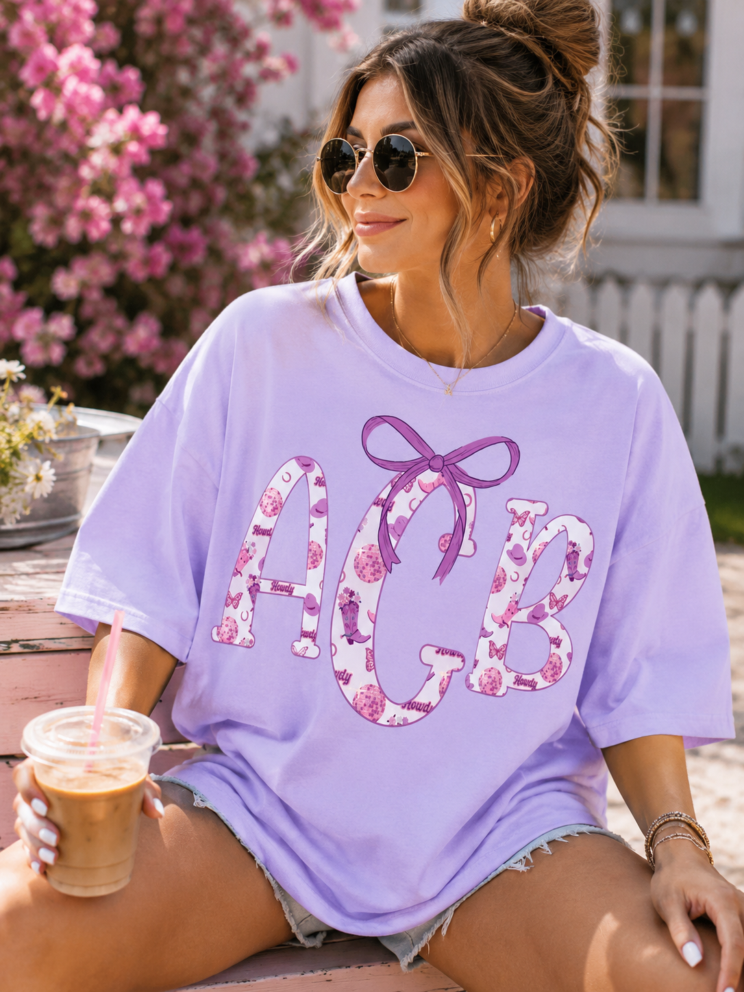 Disco Cowgirl Monogram