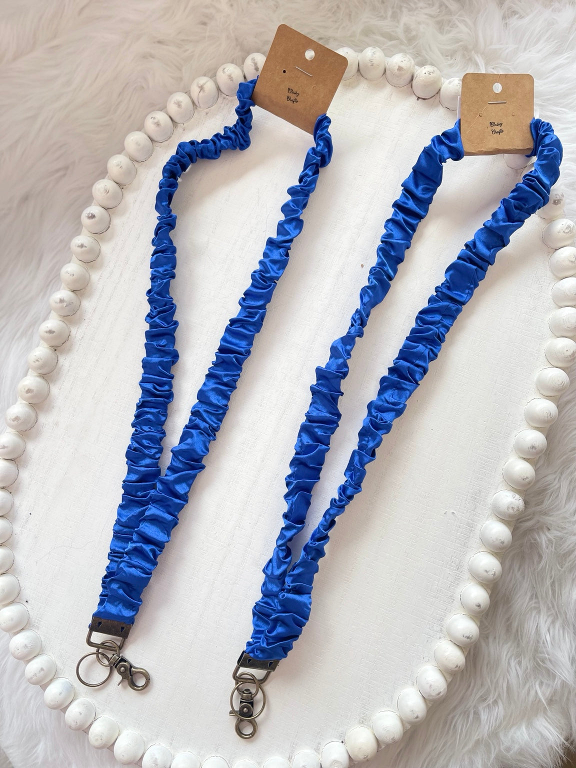 Trendy Scrunchie Lanyard