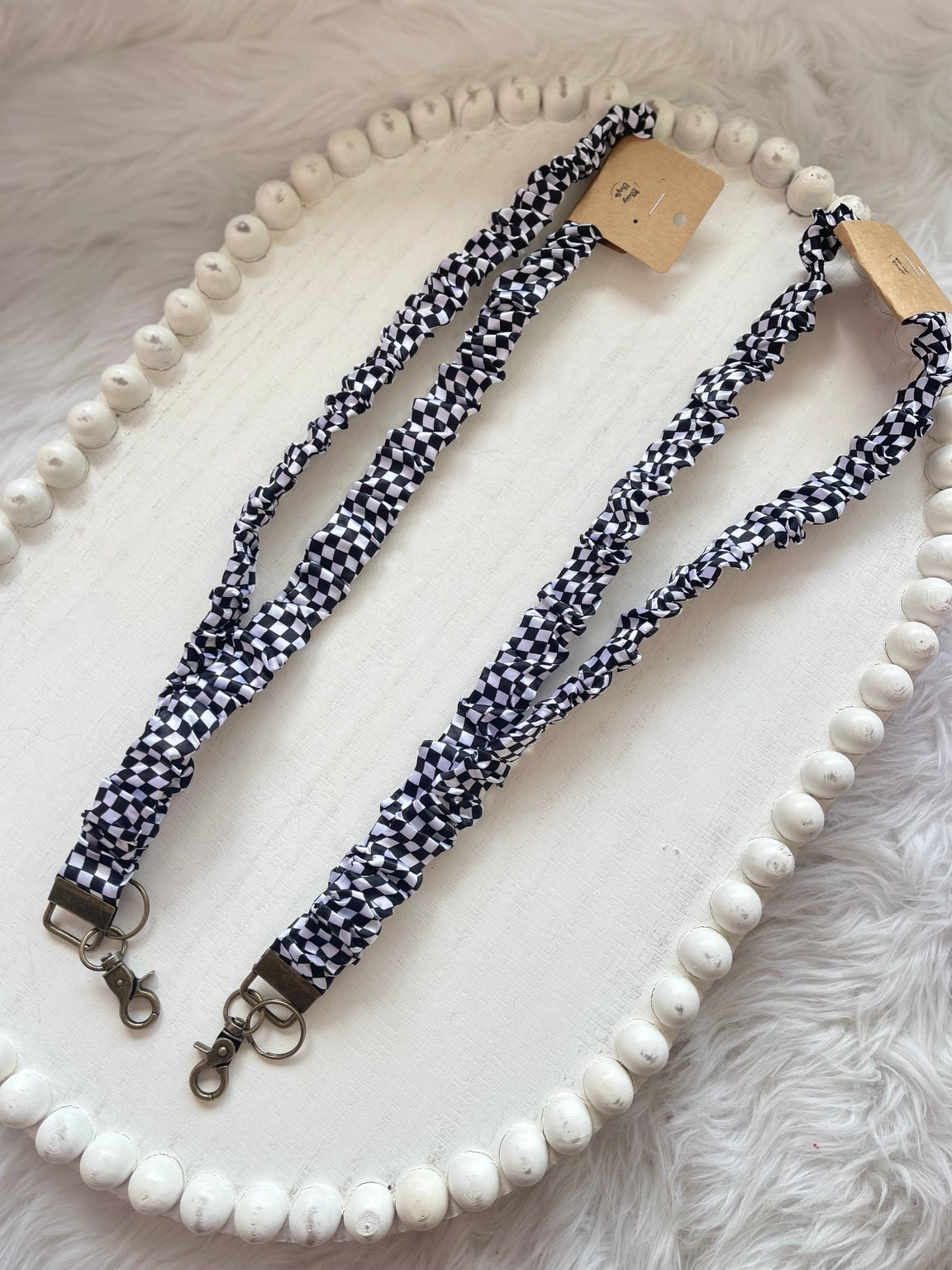 Trendy Scrunchie Lanyard