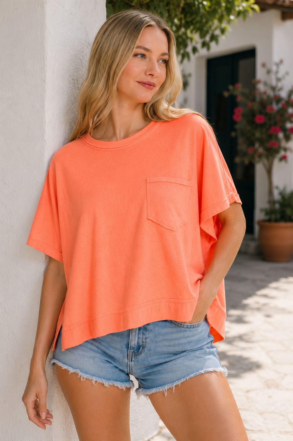 The Effortless Boxy Tee | Zenana
