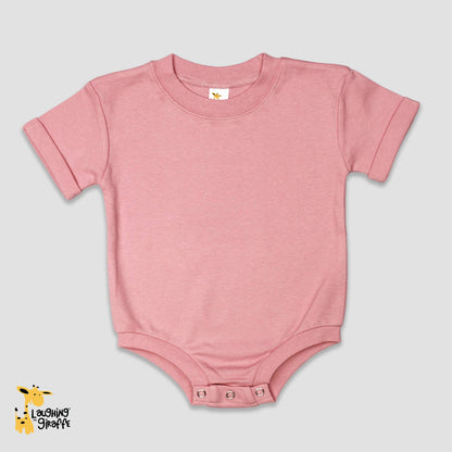 Baby Bubble Romper Cotton blank short sleeve Includes Basic Personlization!