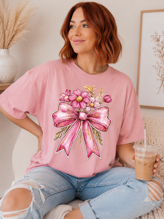 Spring Flower Bow