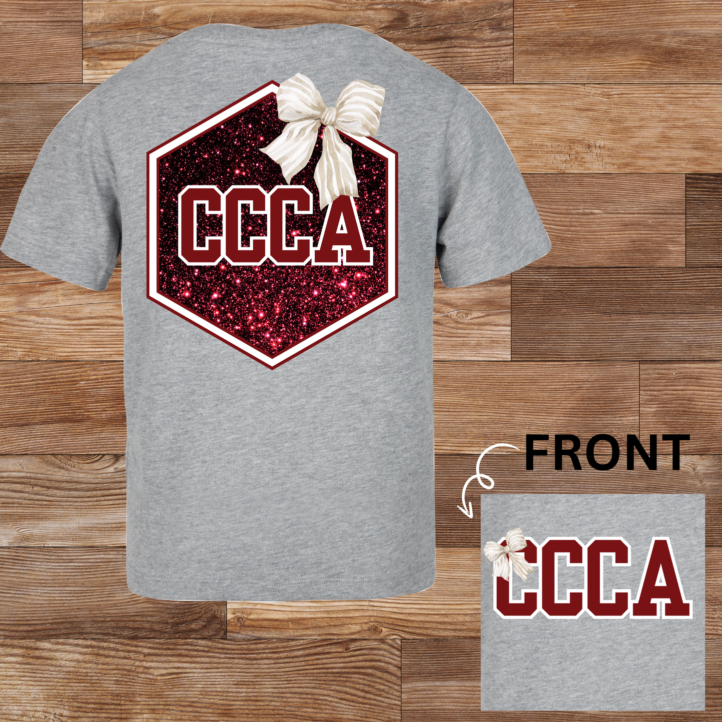 CCCA Glitter With Bow