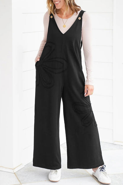 Midnight Meadow Overalls