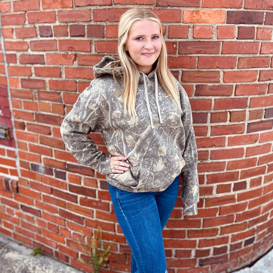 Camo Pullover Hoodie | Unisex Hunting Camouflage Sweatshirt