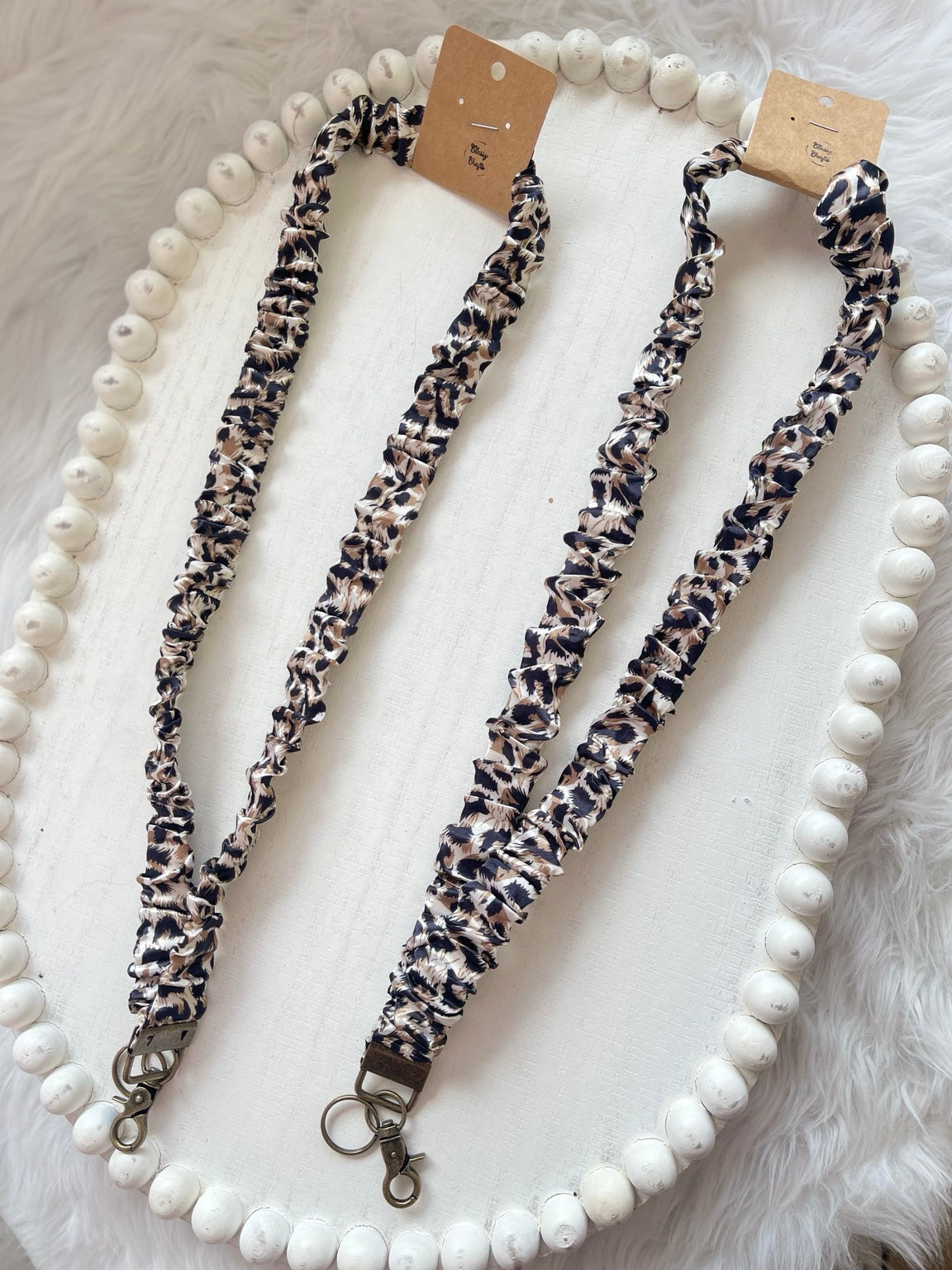 Trendy Scrunchie Lanyard