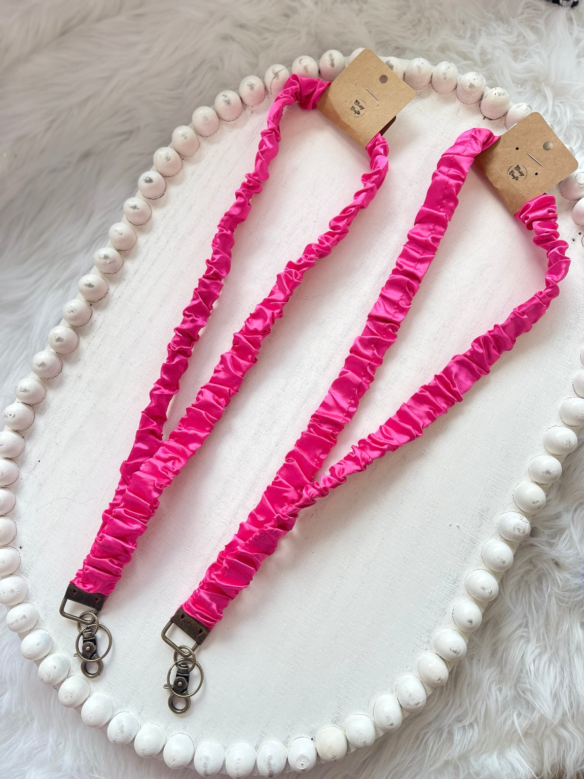 Trendy Scrunchie Lanyard