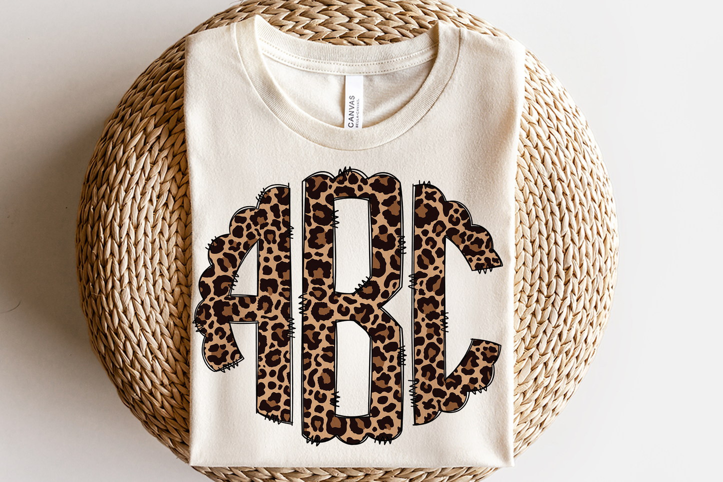 Cheetah Monogram