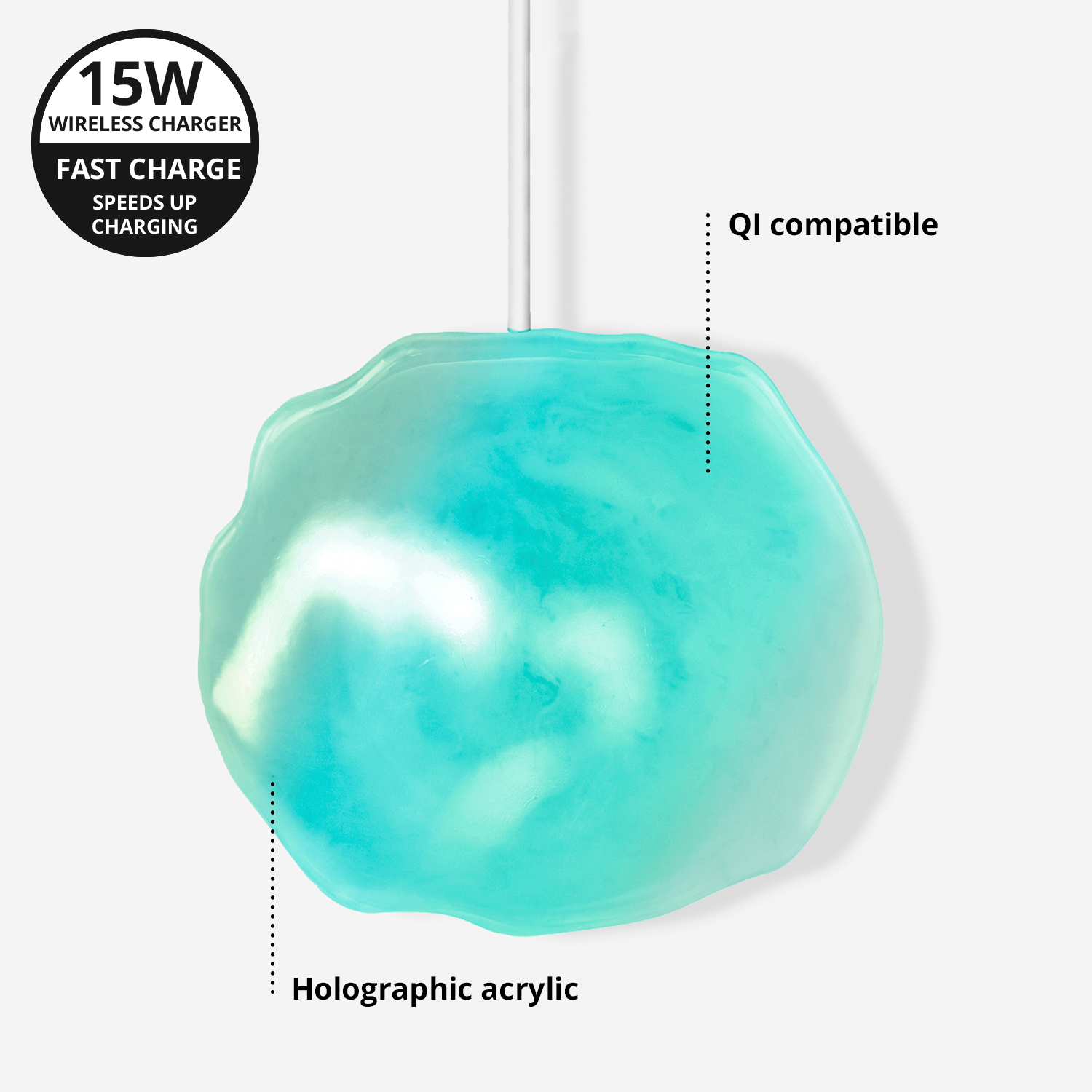 Gem Glow Wireless Charging Pad