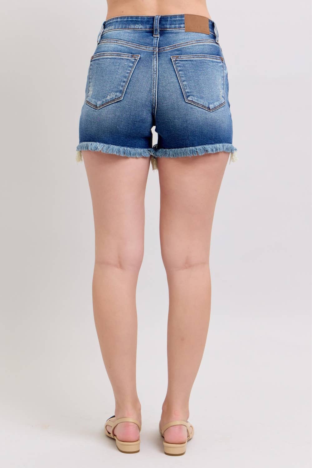2 Button Dad Shorts w/ Destroy