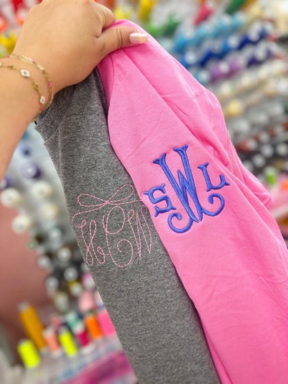 Comfort Colors Monogrammed Tank Top