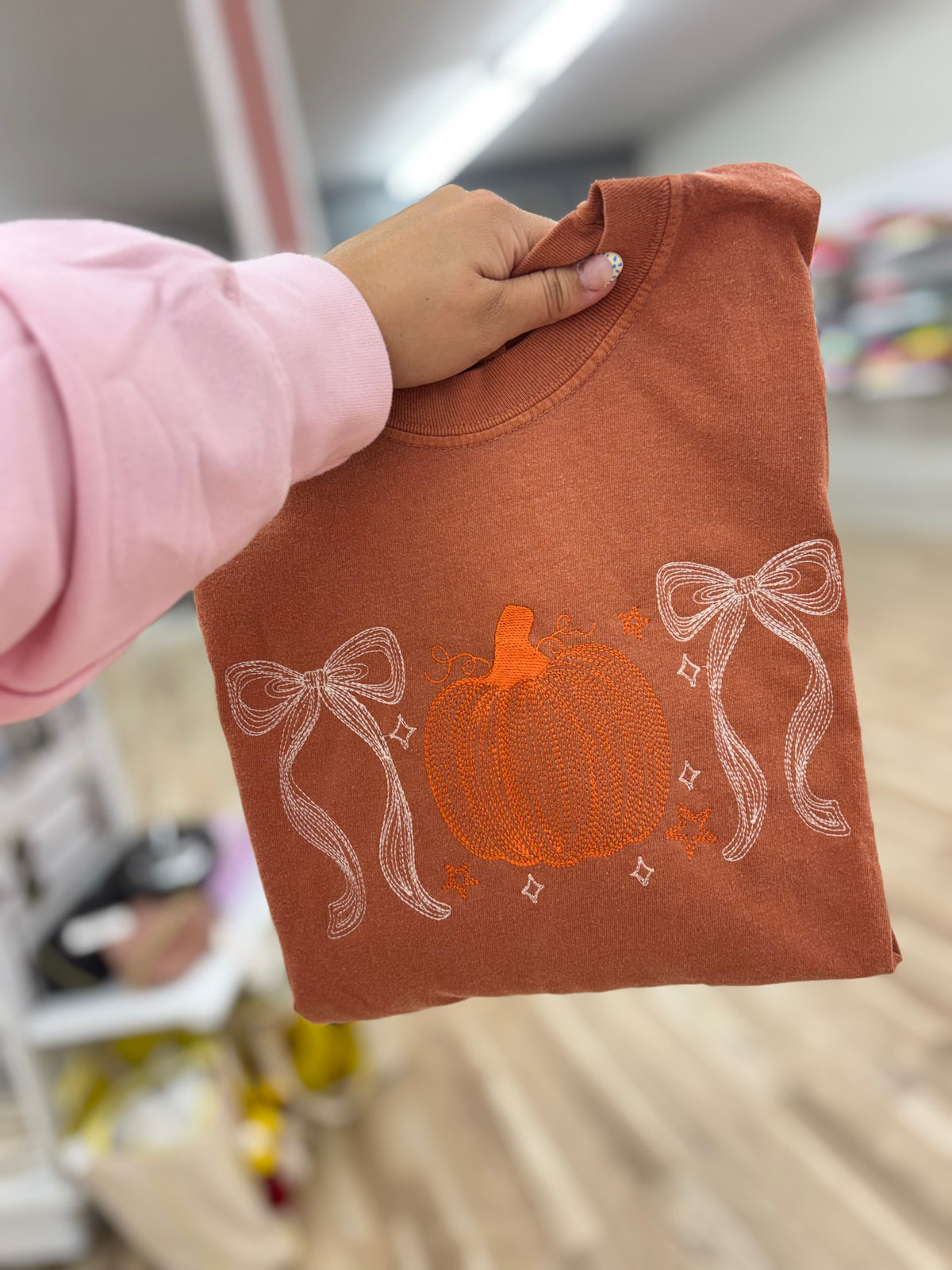 Coquette Pumpkin Comfort Colors Tee