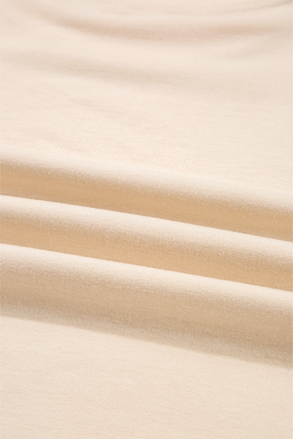 Simply Bloom cream floral applique oversized sweatshirt