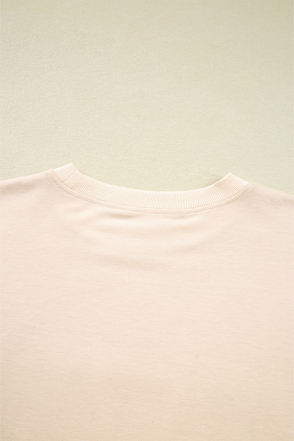 Simply Bloom cream floral applique oversized sweatshirt