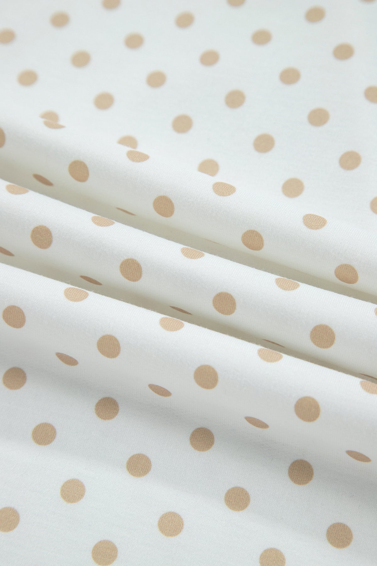 Cozy in Neutrals polka dot two-piece lounge set