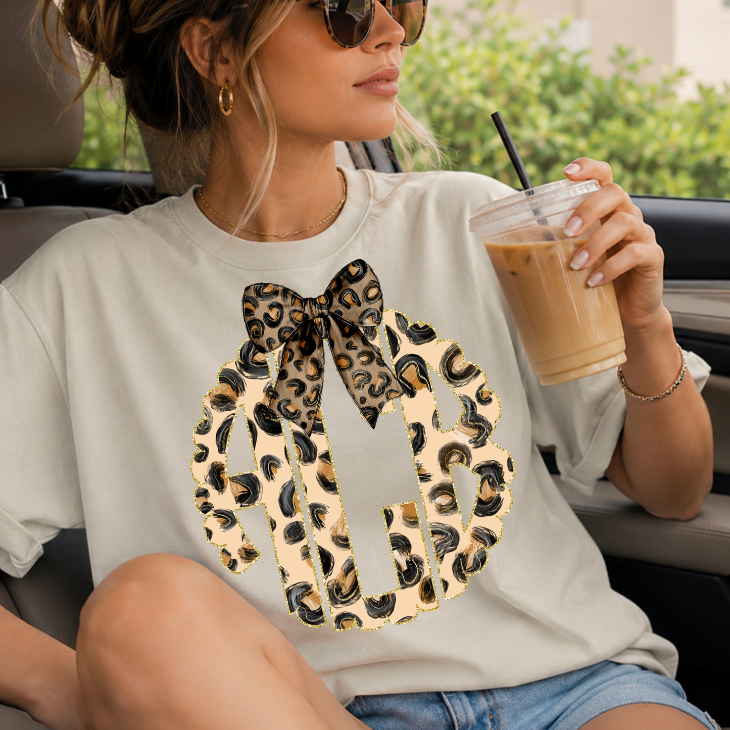 Queen Of The Jungle Monogram