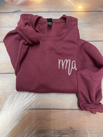Embroidered Monogram
