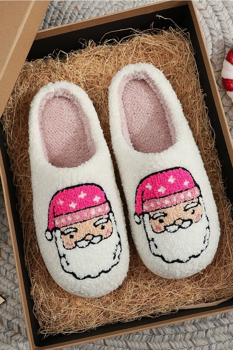 Cozy Christmas Plush Slippers