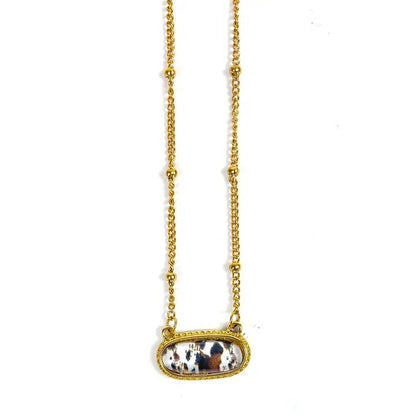 Checkered Necklace