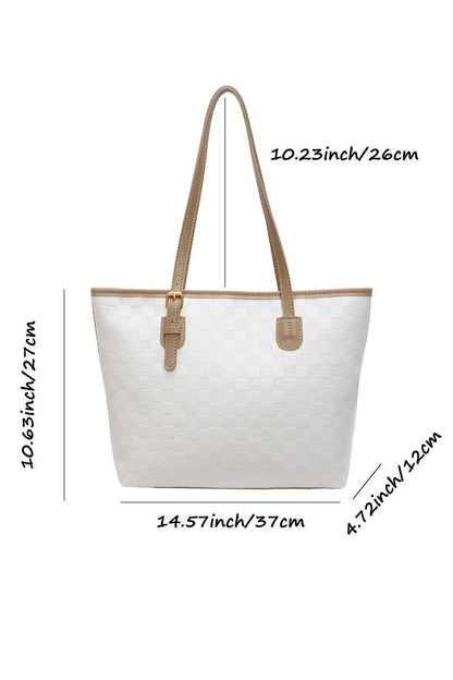 The Metro Weave City Tote