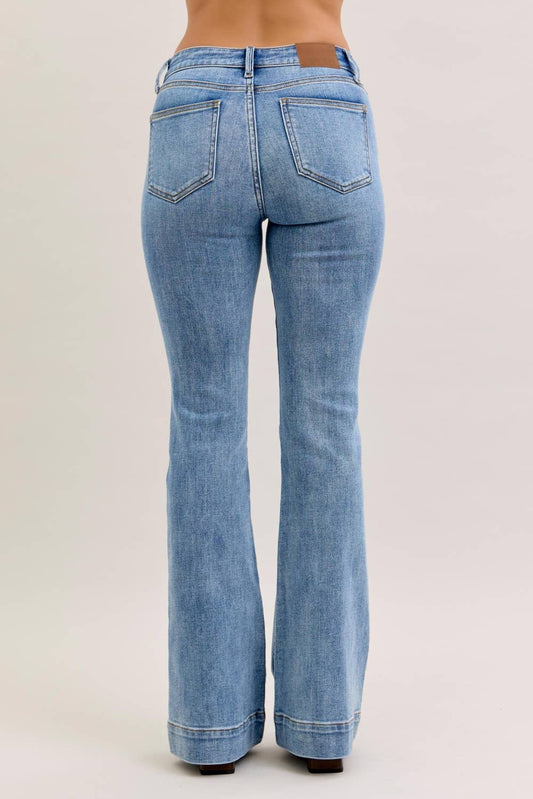 Judy Blue Forever Flattering High-Rise Flare Jeans