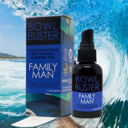 Christmas Men's Bowl Buster Toilet Spray