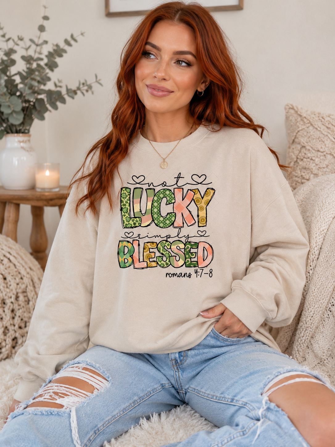 Not Lucky Simply Blessed