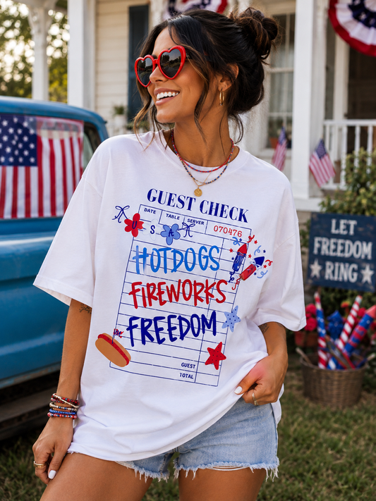 Hotdogs Fireworks Freedom