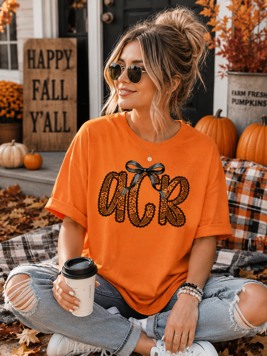 Halloween Lace Monogram
