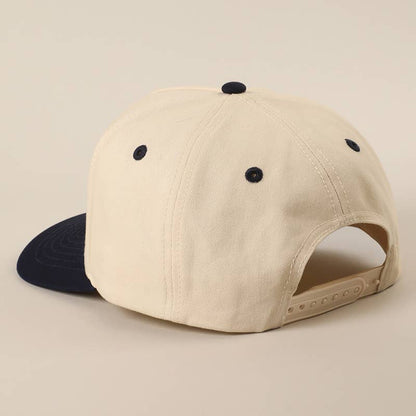 Baseball Upside Down Lettering Trucker Hat