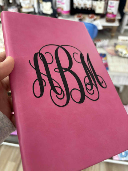 Personalized Laser Engraved Notebook