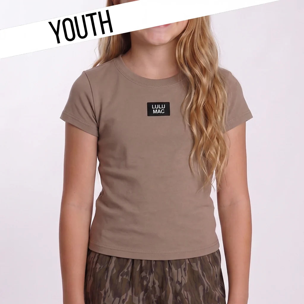 YOUTH - BABY DOLL TAUPE | MOSSY OAK BOTTOMLAND BOXER SHORTS | Lulu Mac
